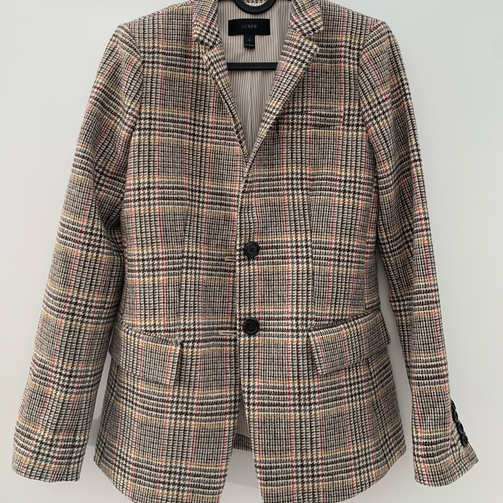 J. CREW tweed women’s blazer